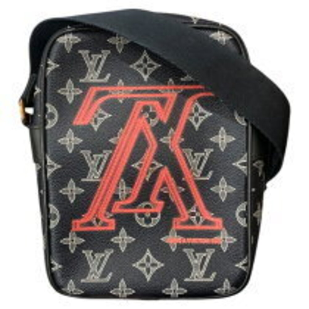 Louis Vuitton Danube Navy Blue Monogram Ink Shoulder Bag